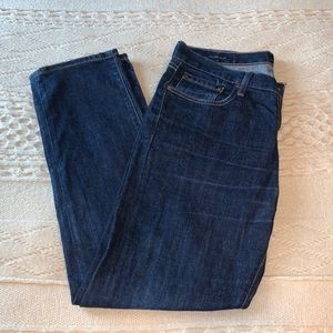 Lucky brand dark wash denim jeans